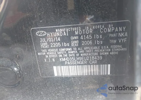 2014 Hyundai Elantra Gt from USA, damaged, VIN KMHD35LH9EU218439